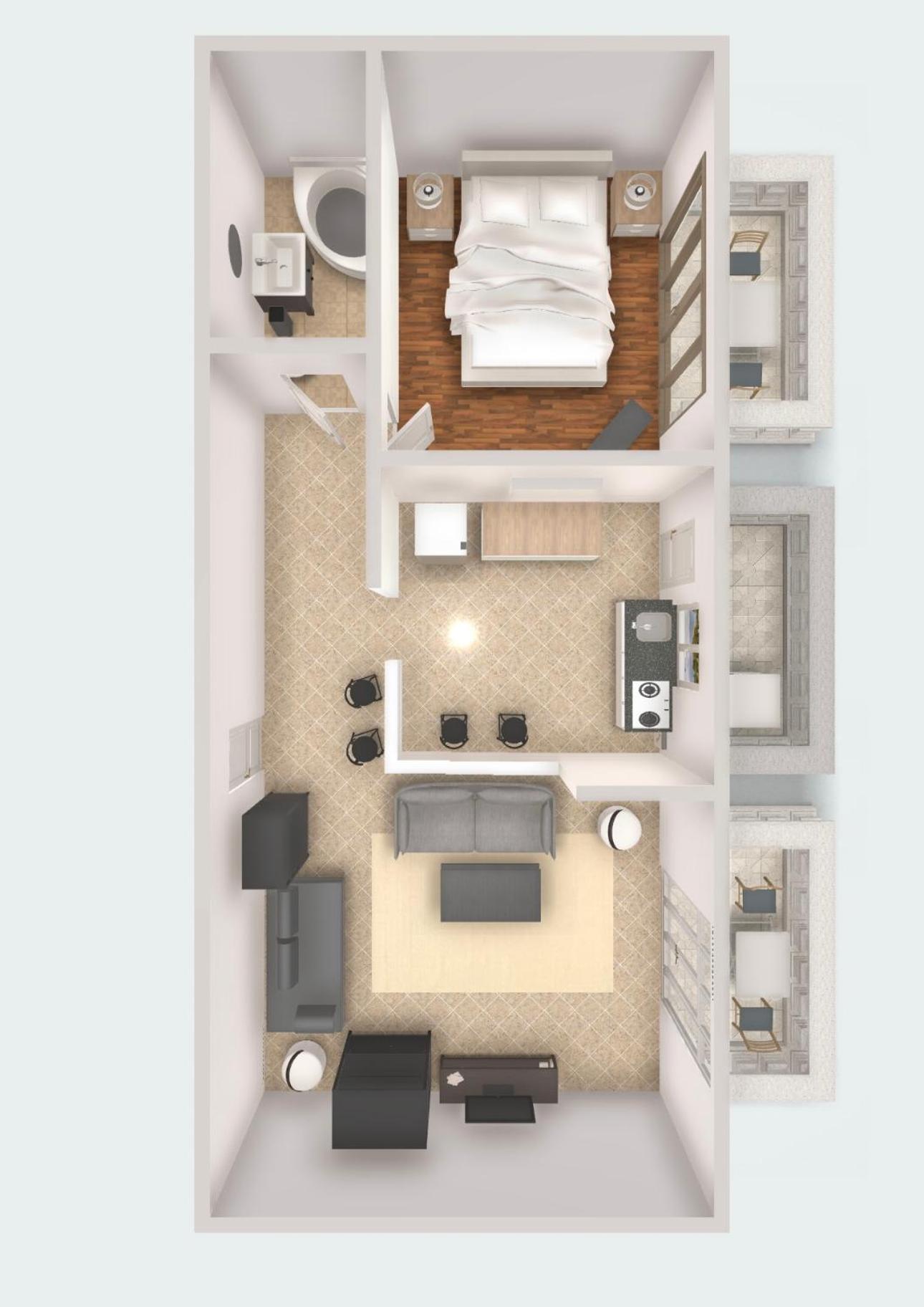 Bird Nest 2 Room Apartment บูคาเรสต์ ภายนอก รูปภาพ
